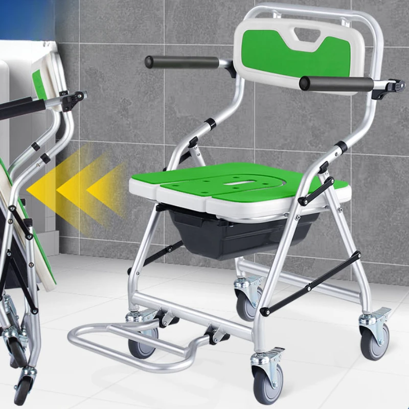 Dispositivo portatile rimovibile Assistenza per sedia a rotelle Stand Up Carrelli per sedie da doccia in acciaio inossidabile Maniglia semovente per uso domestico