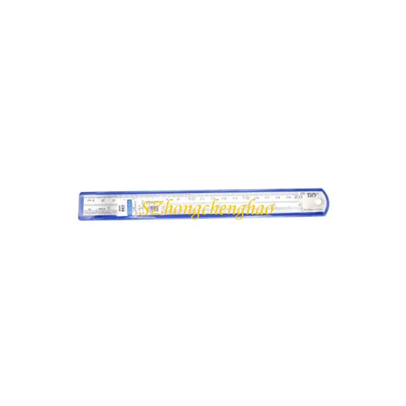 Penguasa Stainless Steel Metal Steel Steel Straight Ruler 601D