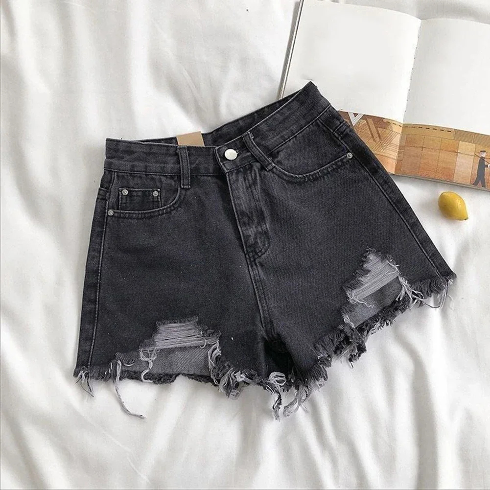 Trousers For Daily Use Casual Summer Pants Tassel Y2K Hot Pants Perfect For Vacation High Waist Casual Trousers