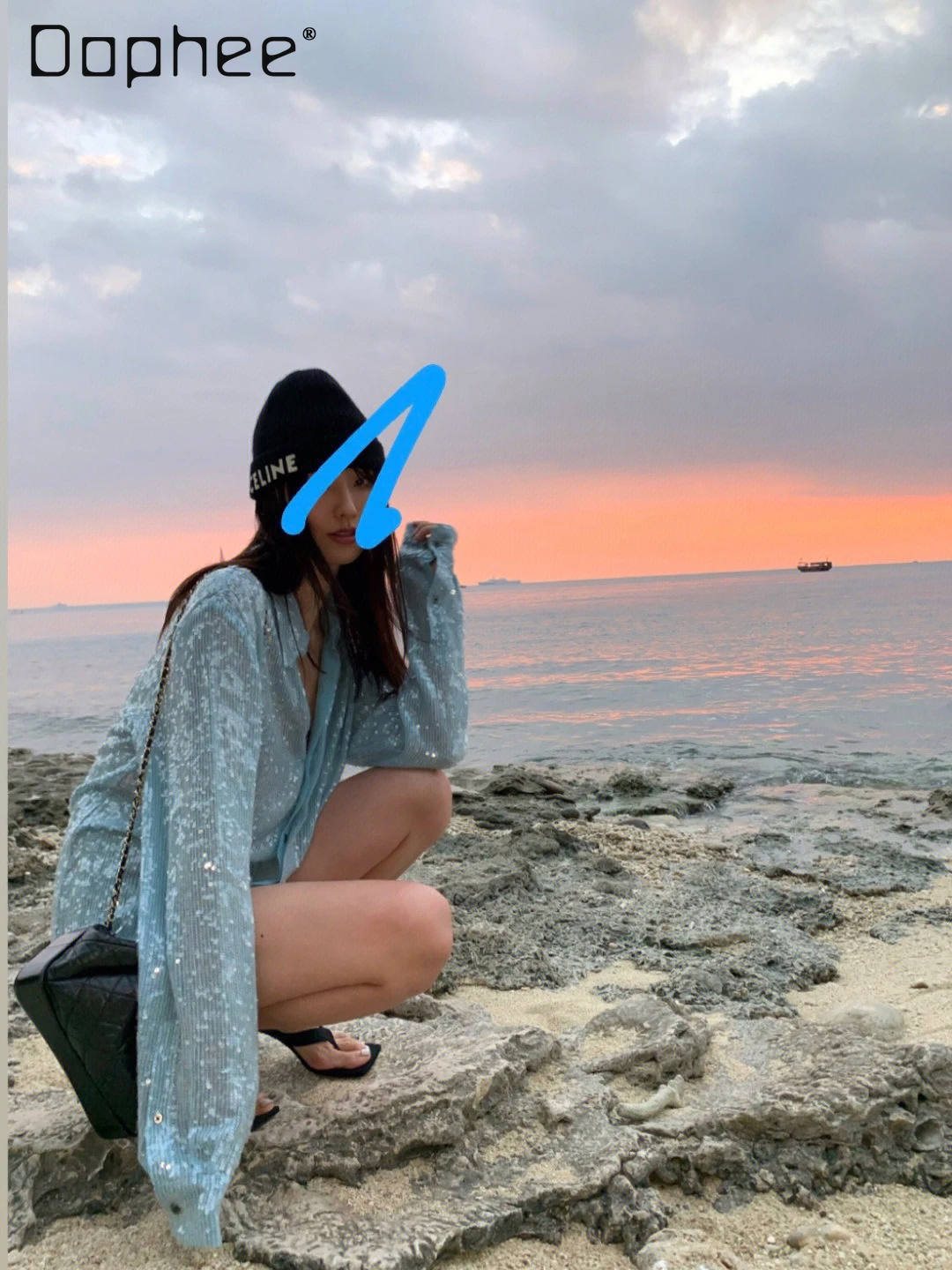 Chemise Slim Perlée à Paillettes pour Femme, Chemisier All Match, Mode Coréenne Ins, Tempérament CommPiedmont, Revers At, Printemps, Nouveau