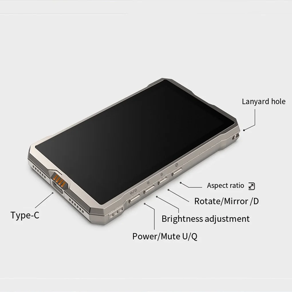 

MS01 Magnetic Phone Selfie Monitor Screen for Smartphone Rear Camera Selfie Vlog Live Stream for iPhone 16 15