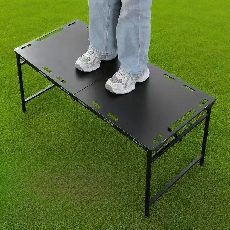 Outdoor Portable Folding Table Picnic Stall One Second Quick Open Table Camping Folding Table