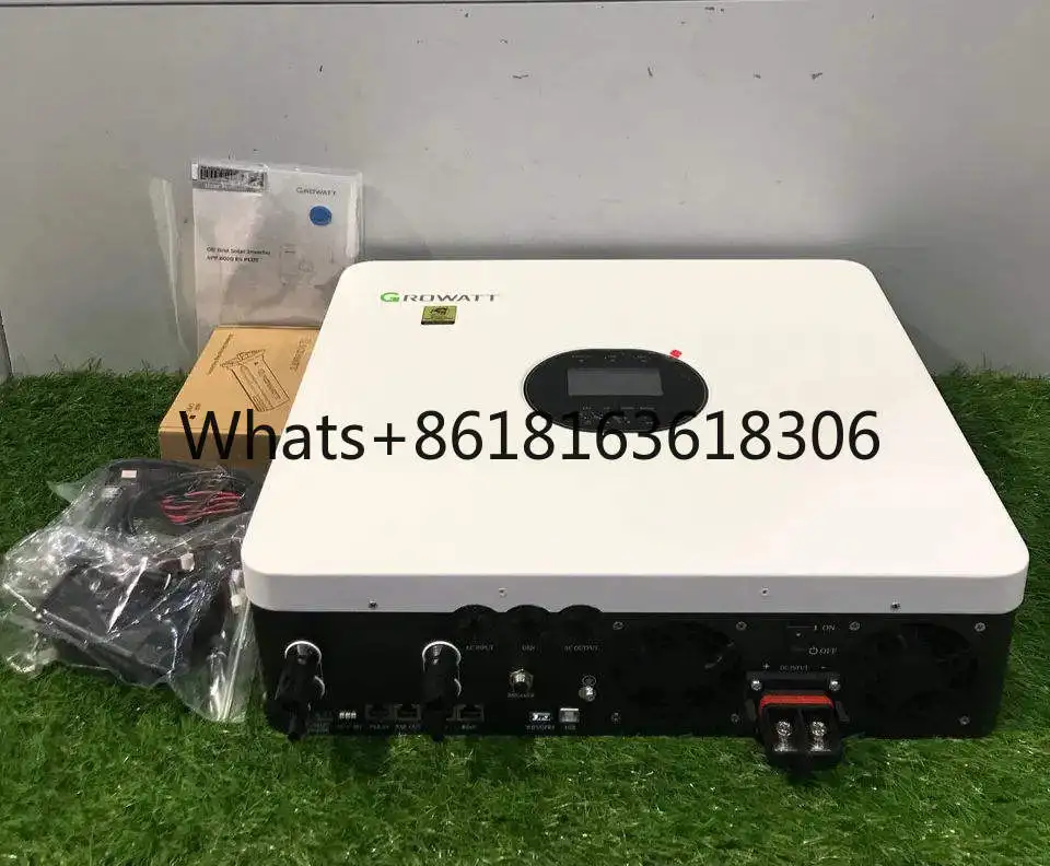 Growatt SPF 6000ES Plus Pure Sine Wave 500Vdc solar power inverer Single Phase Off Grid 6kw  inverter with mppt image 5