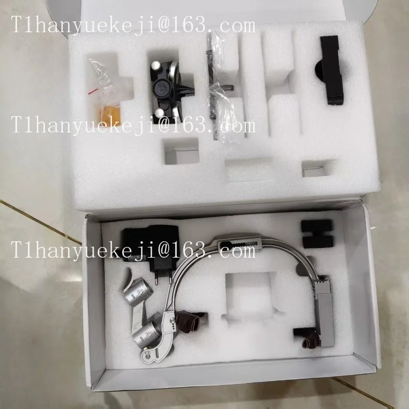 2.5X 3.5X Light Emitting Diode Headlights Binocular magnifying glass 5w Headlights Laboratory Equipment