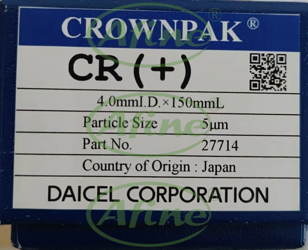 

AFINE 27714 Daicel CROWNPAK CR(+) 5μm 4.0*150mm