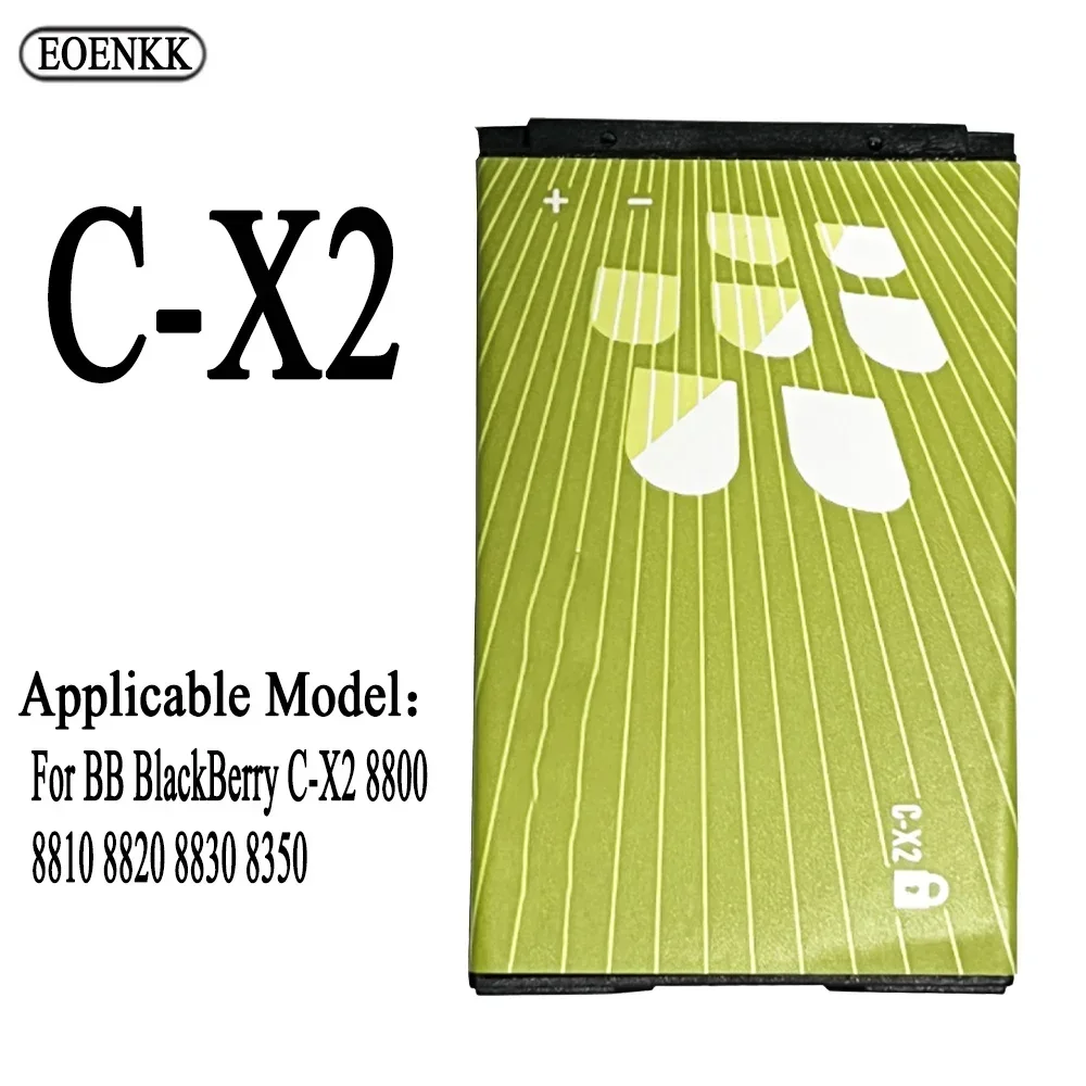 C-X2 Battery For BB BlackBerry C-X2 8800 8810 8820 8830 8350 Repair Part Original Capacity Phone Batteries