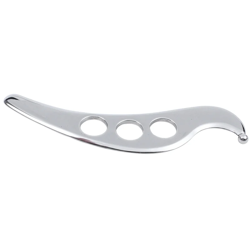 

3X Stainless Steel Gua Sha Guasha Plate Massager Tool Scraper Physical Therapy Loose Muscle Meridian Massage Machine