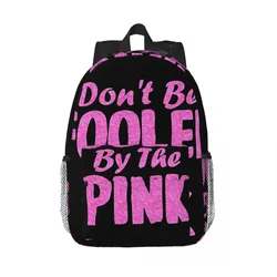 Don't Be Fooled By The Pink - Mean Girls Backpacks Boys Girls Bookbag Fashion Children School Bags Travel Rucksack Shoulder Bag