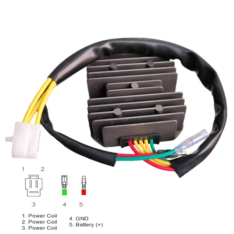 Rectifier Voltage Regulators For CA125 Rebel 125 1995-2000 CMX250C Rebel MC32A 1997 1998 1999 Motorcycle Parts