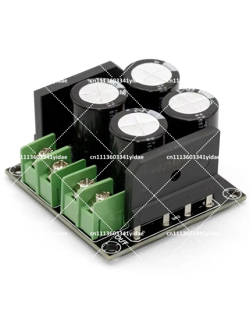 AC Power Filter RFI DC Blocker Eliminates Transformer Hum Noise for Audio System
