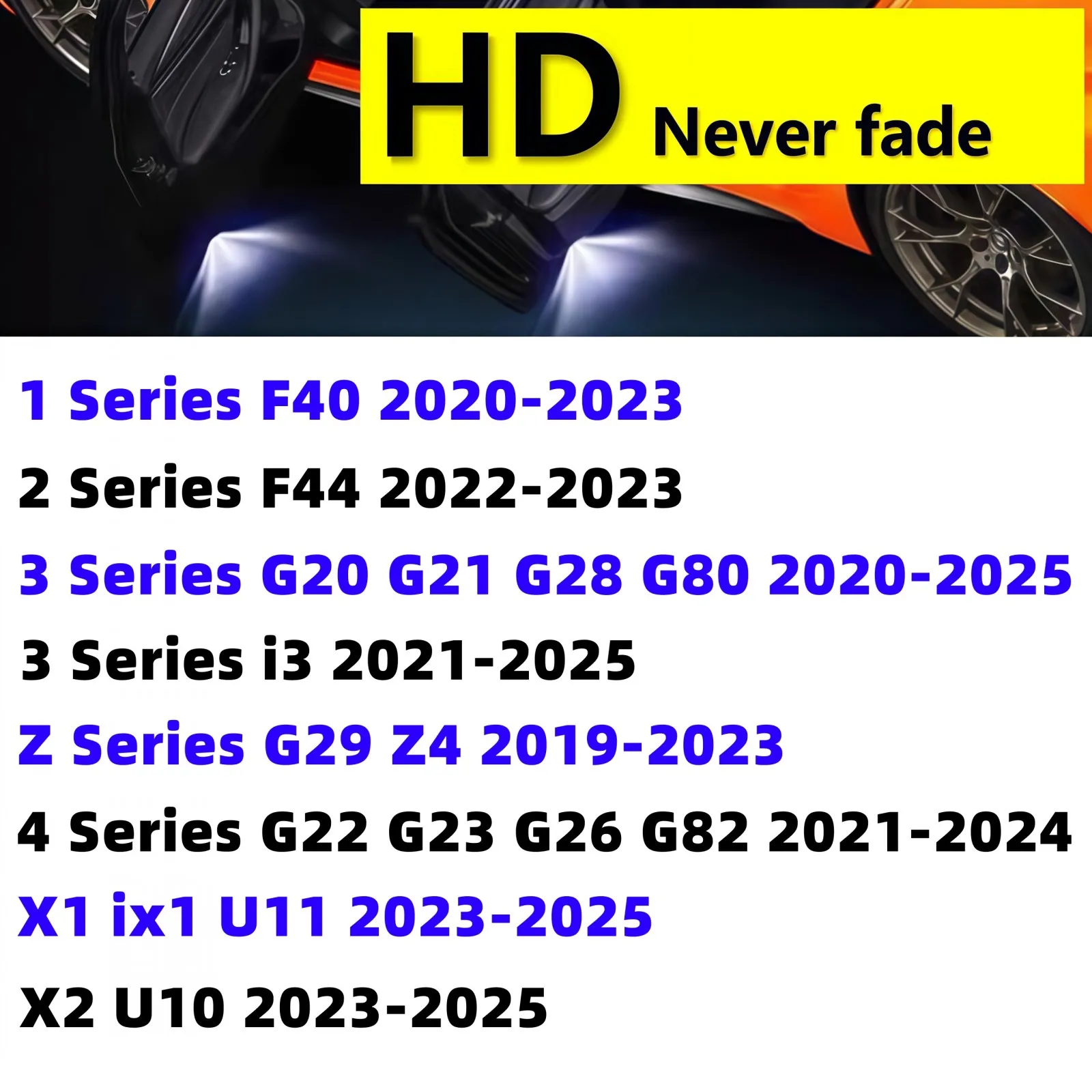 Hd 2X Led Car Door …