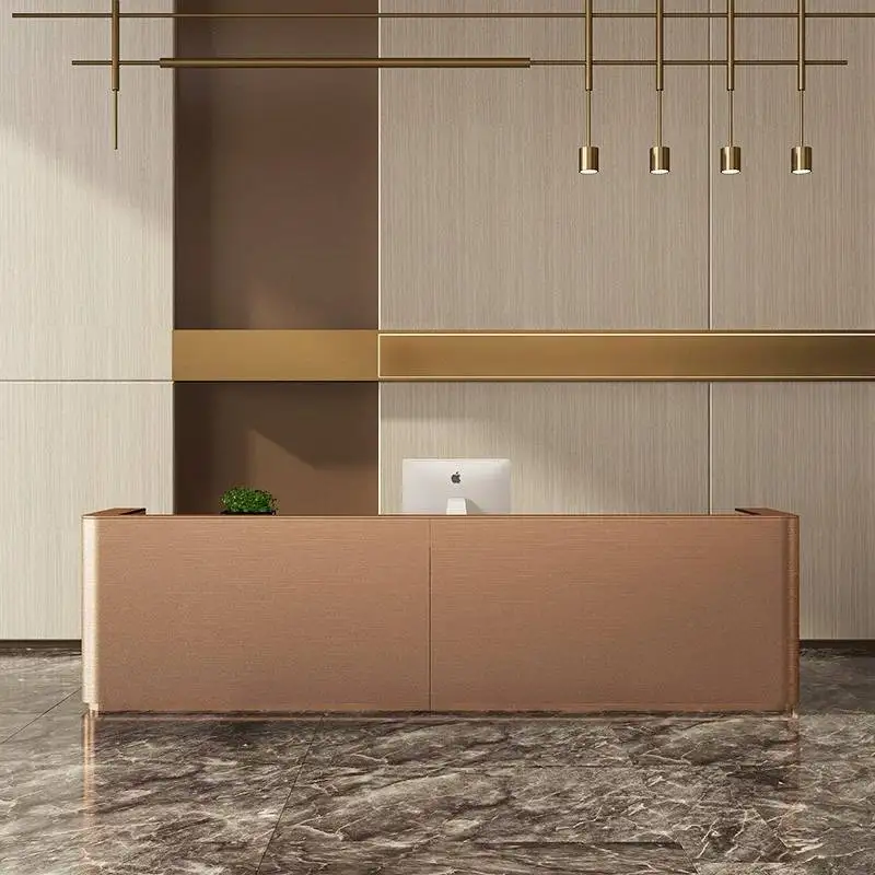 

Restaurant Storage Reception Desks Modern Design Indoor Classic Reception Counter Front Luxury Bancone Per Negozio Furniture