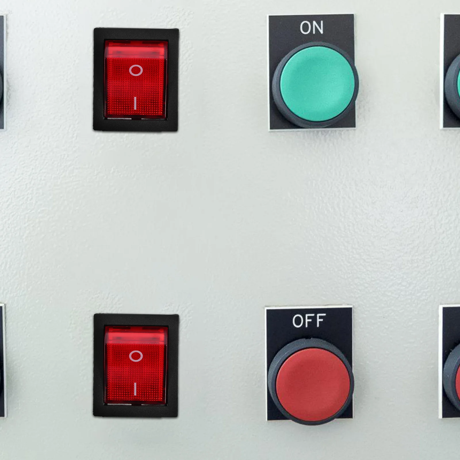 

High Performance Engine Switch 4pcs Generator Control Panel Rocker for Motor Generator Easy Install Toggle Maintenance Tool