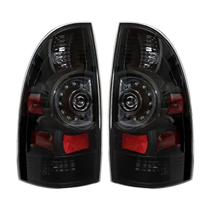 

Tail Lights Replacement for 20052015 Tacoma Smoked Rear Brake Lamp Taillights Passenger and Driver Side 8156004160 8155004160