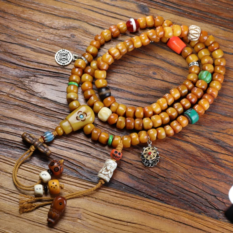 chaine-de-pull-multi-boucles-de-108-pieces-perles-en-os-et-perles-bouddhistes-associees-a-une-perle-dzi-de-style-retro