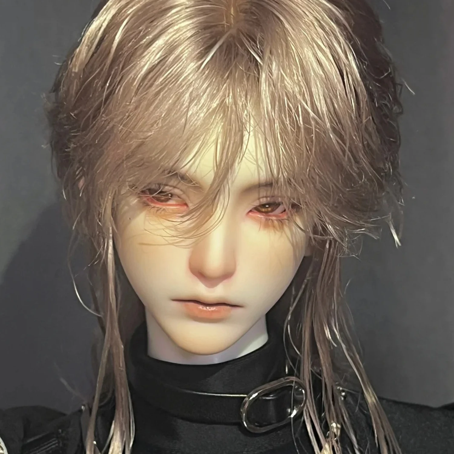 Poupée BJD 1/4 Arf Nude, corps et tête non habillés, sculpture, modèle d'apparence douce d'un jeune homme, poupée articulée en résine