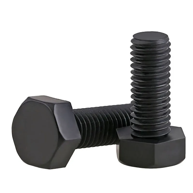 Nylon Black Hex External Head Screws M3 M4 M5 M6 M8 M10 M12 Plastic Insulation Hexagon Bolts