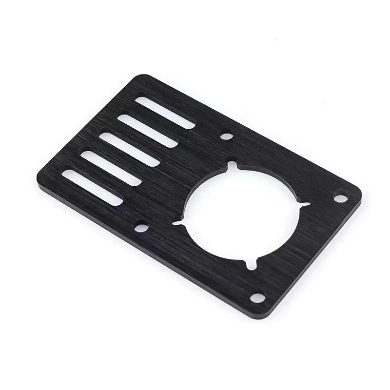 Opensource Nema23 Stepper Motor Mount Plate Aluminum Motor mounting plate precise cnc machining plate for V-Slot 3D Printer CNC