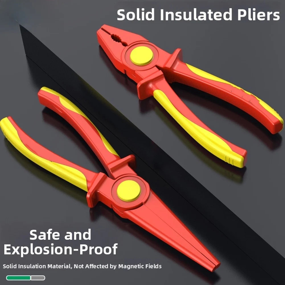 Reliable 1000V Insulated Pliers for Cutting Wires with Enhanced Grip Technology and Cold Temperature Resistance