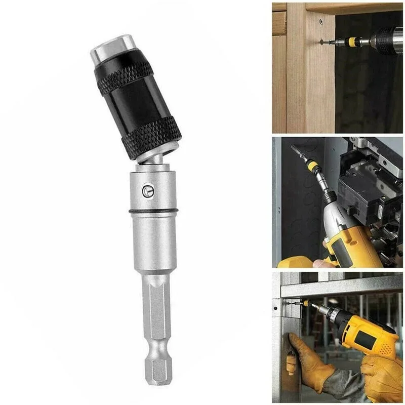 Imagem -02 - Hex Anel Magnético Chave de Fenda Bits Broca Ferramentas Manuais Broca Extensão Haste Titular Guia de Acionamento Parafuso Ponta da Broca 1pc