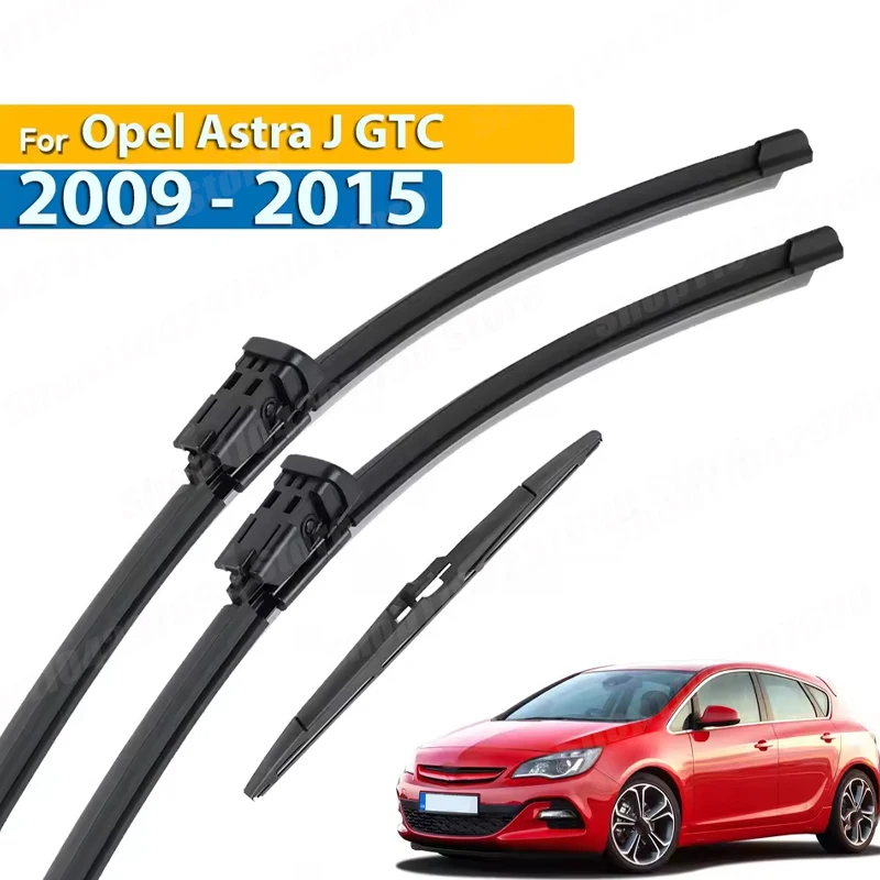 

Wiper Front & Rear Wiper Blades Set For Opel Astra J 2009 - 2015 Windshield Windscreen Window Rain Brushes 27"+25"+12"
