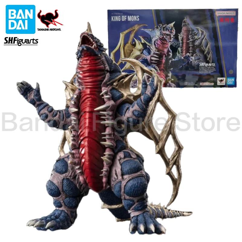 Original In Stock Bandai S.H.Figuarts SHF KING OF MONS Ultraman Gaia Animation Action Figure Toy Gift Model Collection Hobby