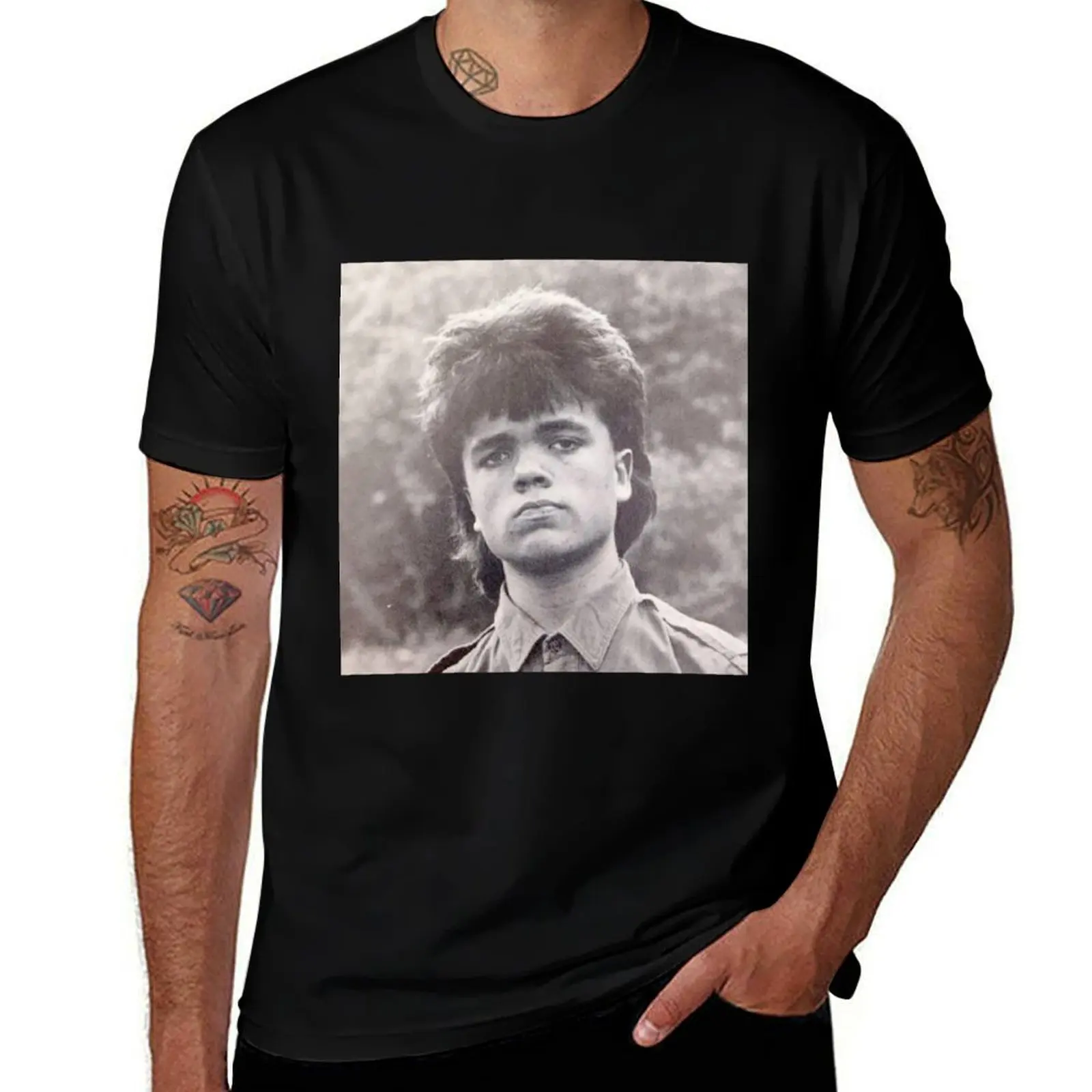 

Peter Dinklage - High School T-Shirt Basic Plain Tee for Spring and Summer