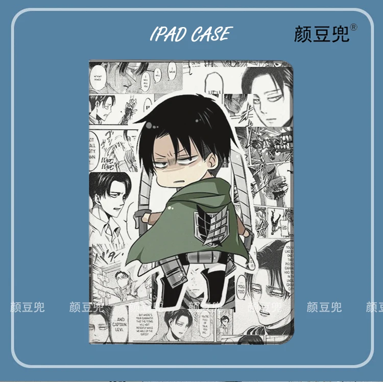 Attack on Titan Anime Cases For iPad Air 3 4 5 10.9 Mini 5 6 Case Luxury Silicone For Pro 12.9 11 For iPad 10th Protective Shell