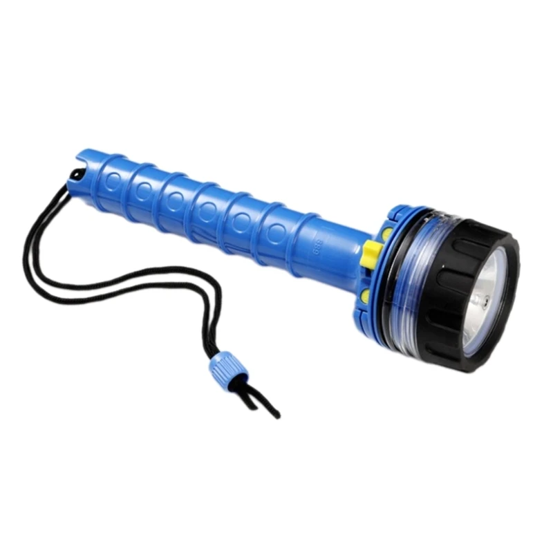 Sea Diving Flashlight, Scubas Diving Light Bright LED Underwaters Diving Torch