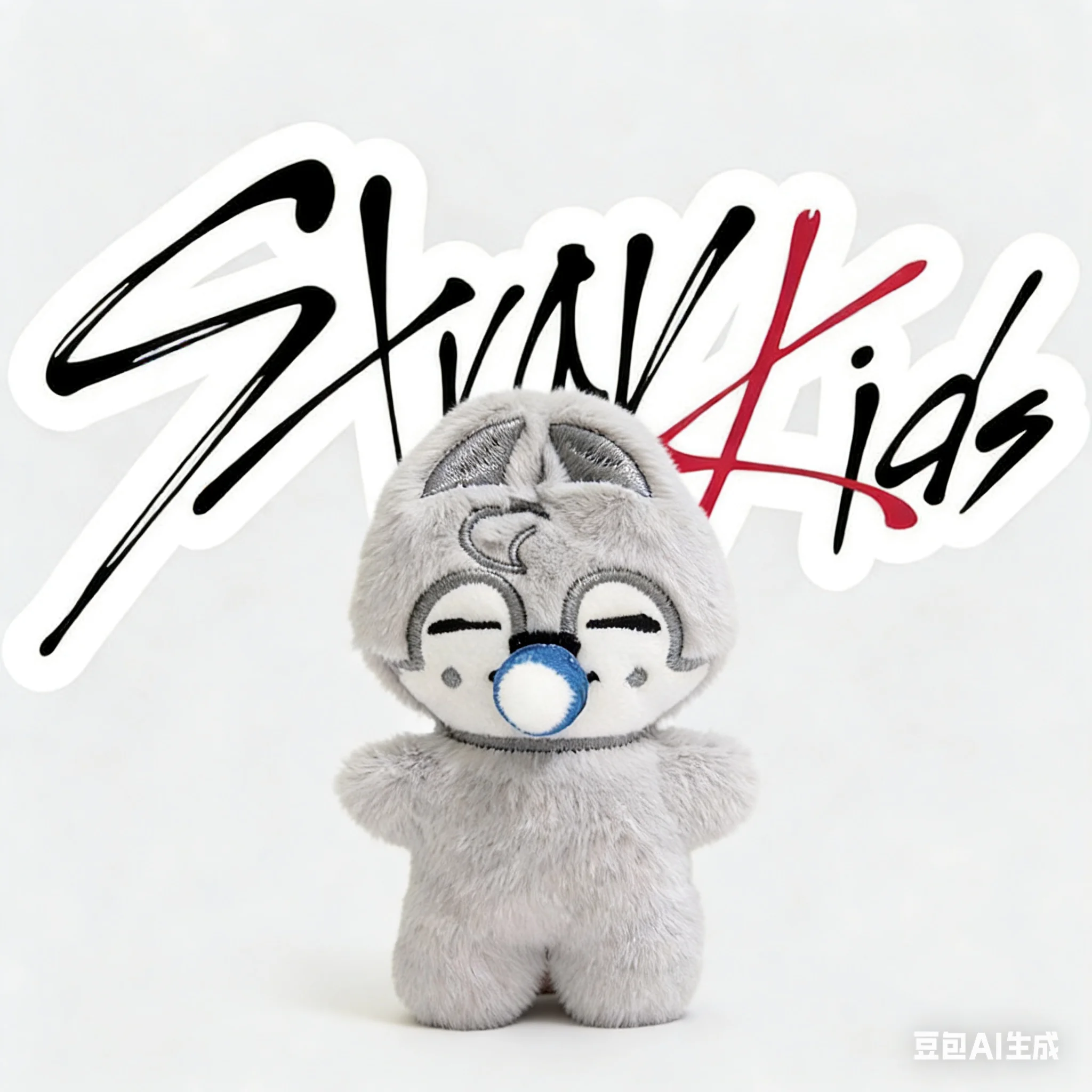 

IN-STOCK 10CM KPOP 2026 dominATE SKZOO StrayKids pacifier dummy DO IT KARMA toy Felix Bang Hyunjin Plush Doll keychain Pendant