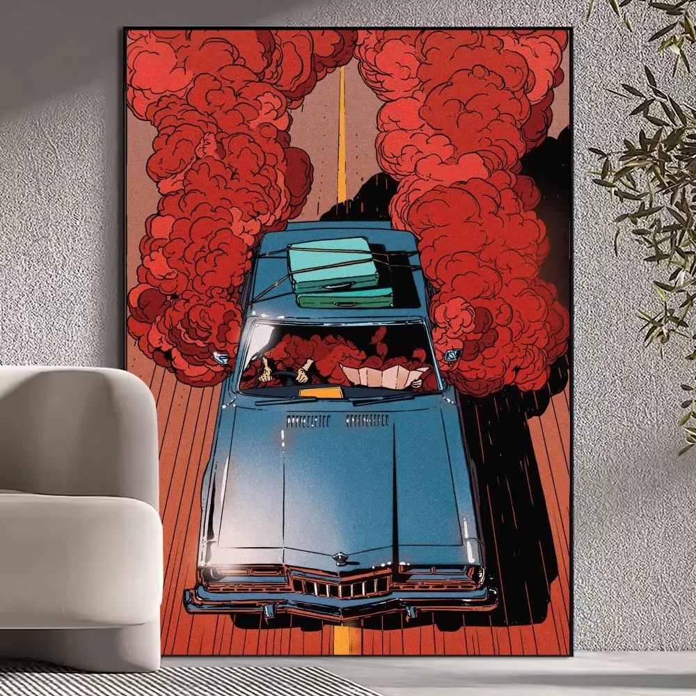 Akira Anime Poster Prints Wall Pictures Living Room Home Decoration