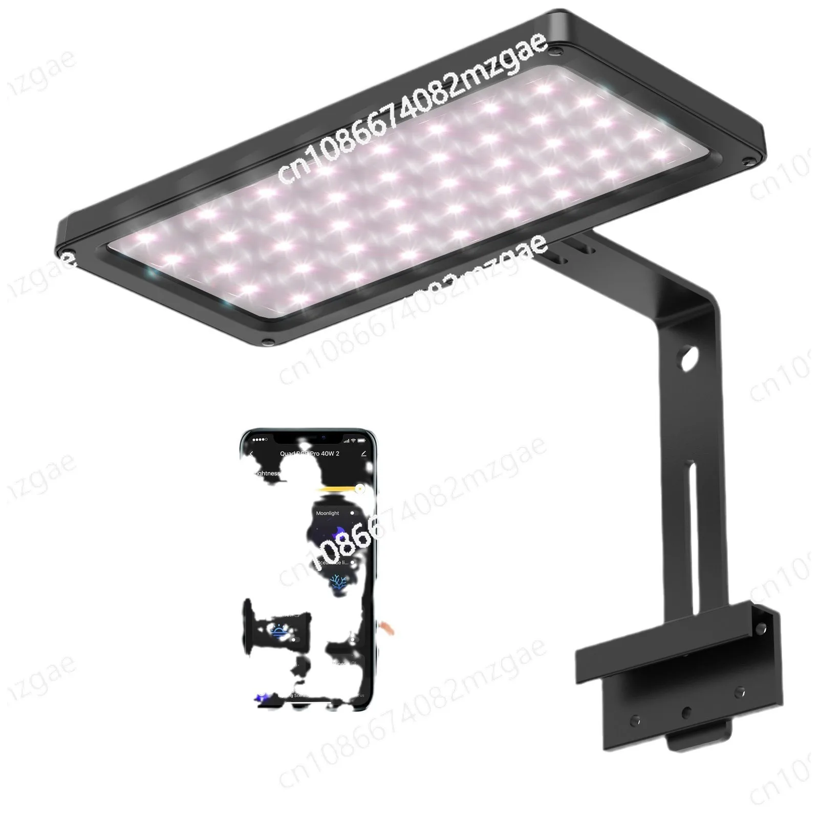 

Clip type RGB PRO aquatic light fish tank light APP sunrise and sunset timing