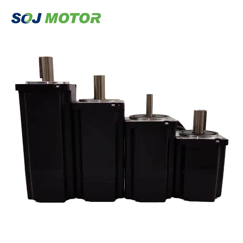 High Quality 60series  Brushless Dc Motor Length77/99/120/141mm 24V 36V 48V 3000rpm 400W Solar Cleaning Robots