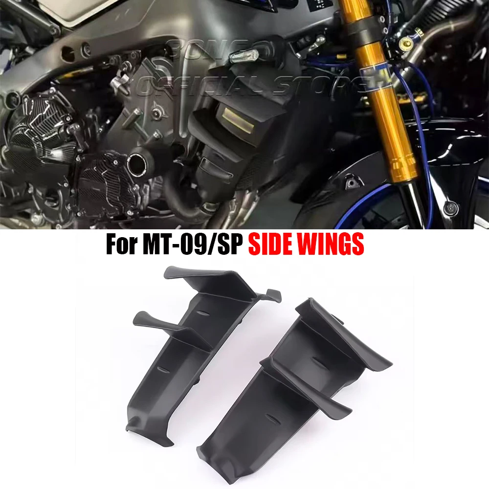 

Для Yamaha MT-09/SP новый мотоциклетный боковой спойлер и комплект переднего спойлера MT09/SP 2021 2022 2023, аксессуары для переднего спойлера ﻿