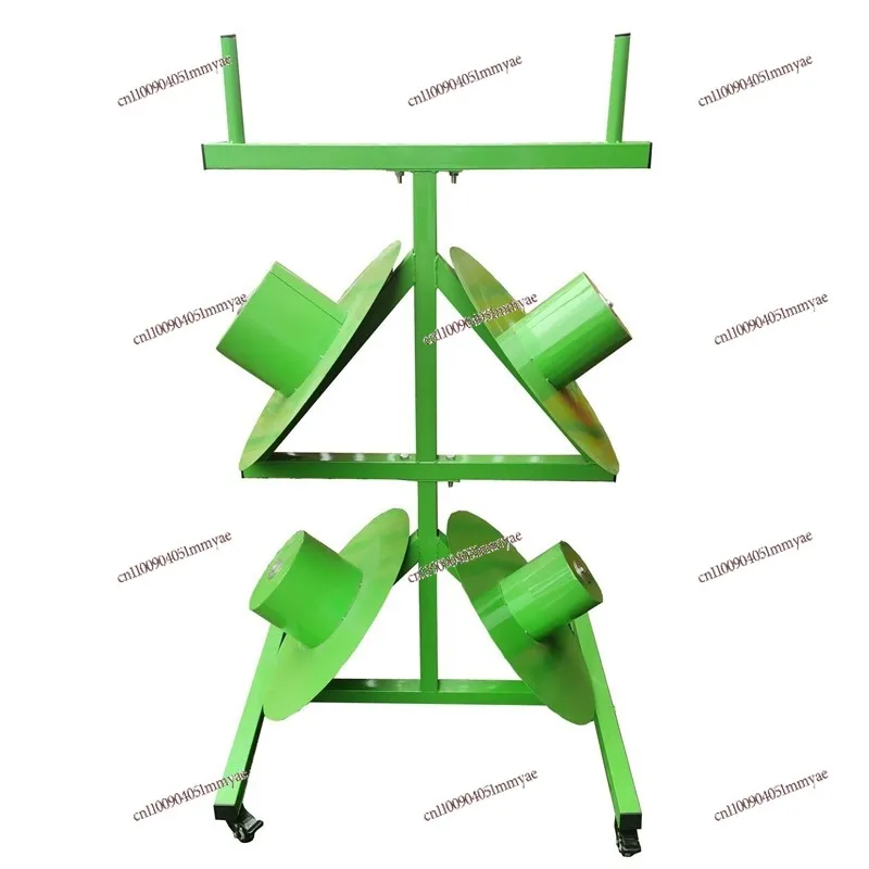 Special rubber strip rack for aluminum doors and windows Oblique vertical rotating tool rotating tray rack
