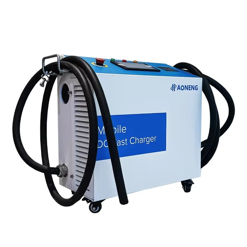 شاحن ذكي صديق للبيئة 30KW CCS2 EV طاقة جديدة محطة شحن تيار مستمر متنقلة للاستخدام المنزلي IEC 62196 Din 70121 مصنع مثبت على الأرض #1