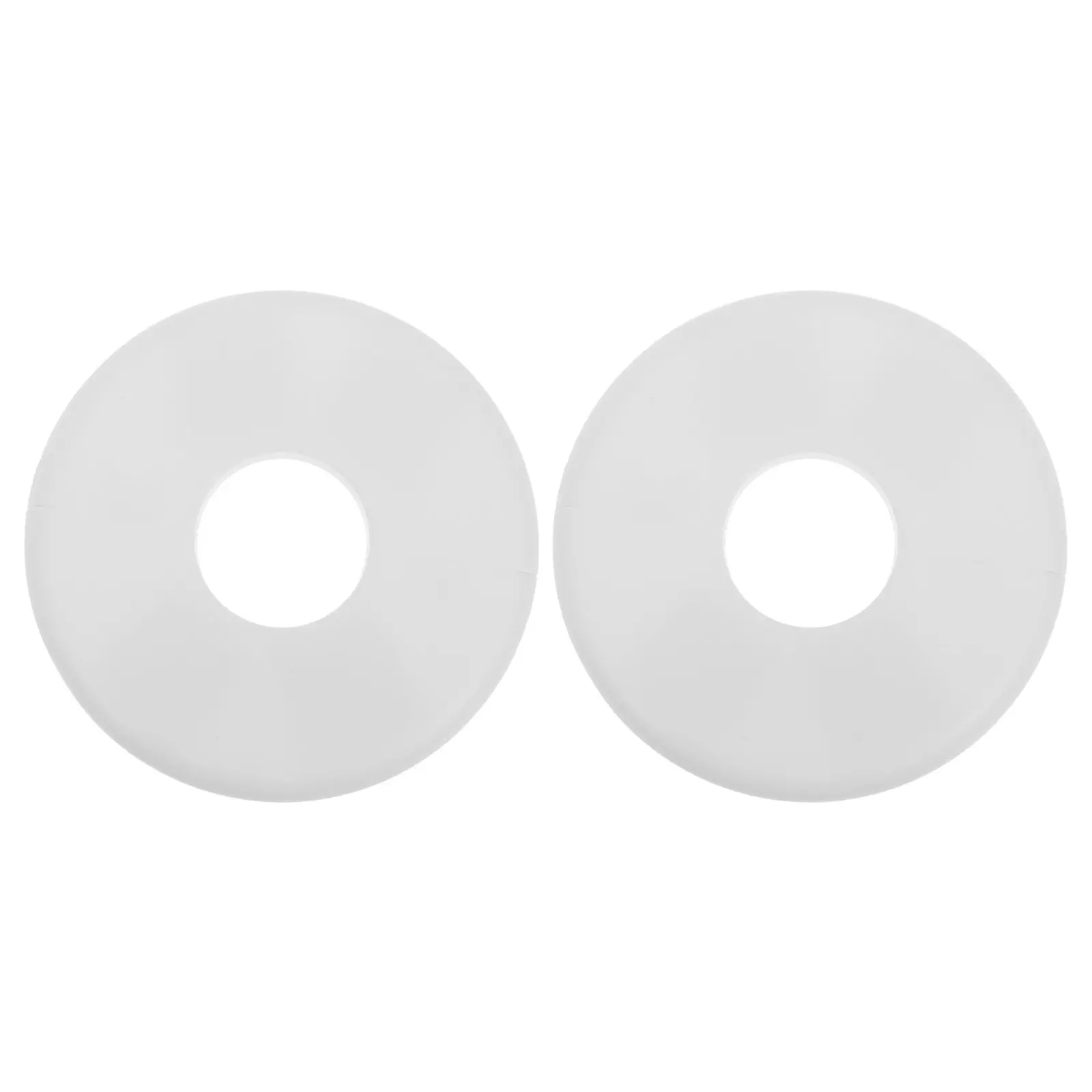 2Pcs 2.8cm Round Wall Hole Cover Decorative Pipe Flange Collar for Water Drain Plumbing Pipes Shower Faucet Radiator Heating Gas