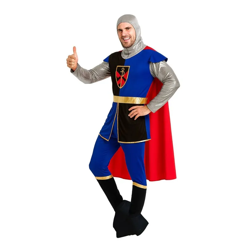 

Adult Halloween Costume Roman Soldier Performance Outfit Crusader Roleplay Company Year Conference Party Birthday Funny