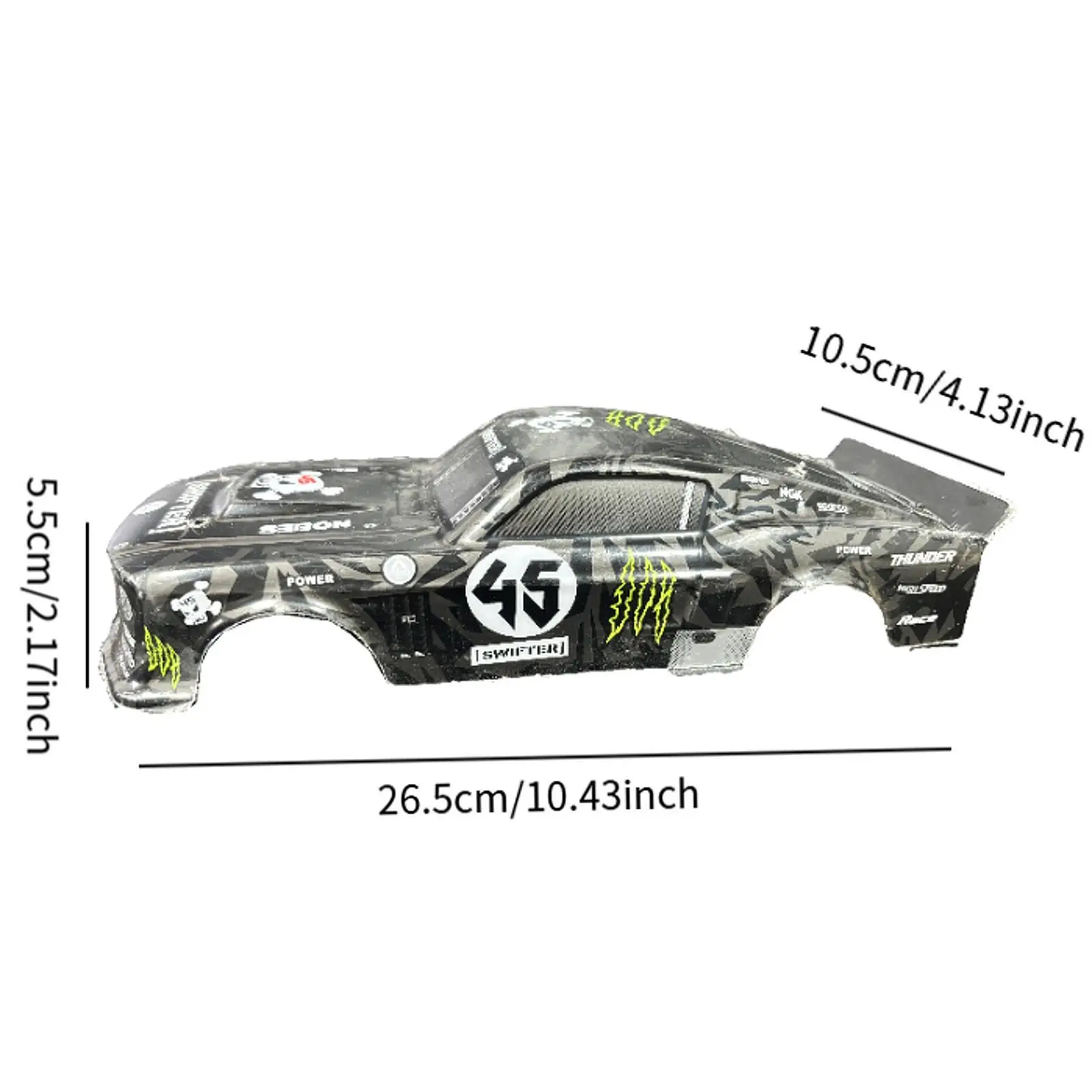 1 18 Remote Control Car Shell Durable Painted Body Cover DIY Upgrade for SCY1610 RC Accessories