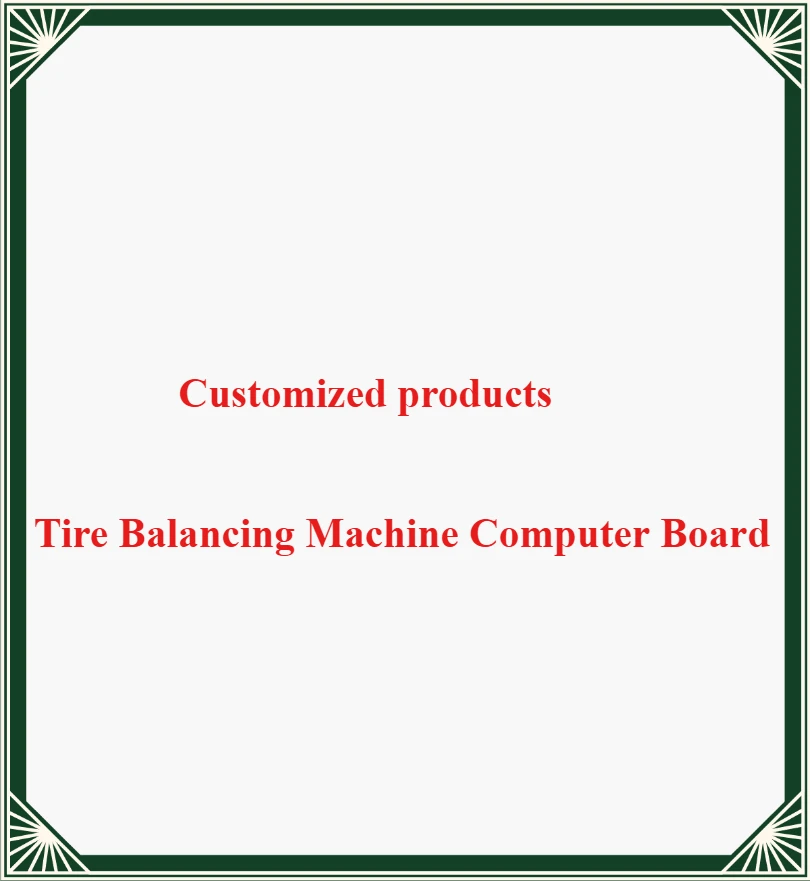 Customized products   Tire Balancing Machine Computer Board