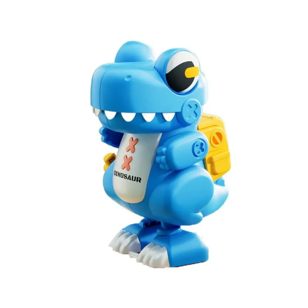 Walking Dinosaur Wind Up Walking Toy Interactive Wind-Up Clockwork Spring Dinosaur Toy Cartoon Animal Children Clockwork Toys