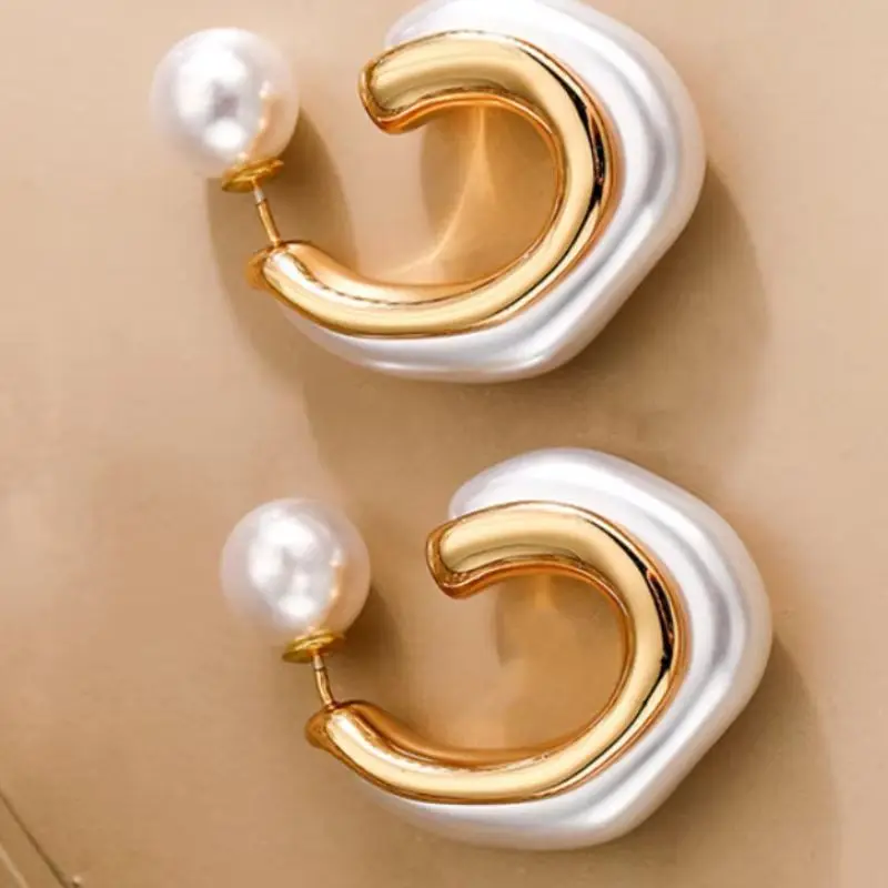 Advanced Minimalist Versatile Elegant Fashionable Earrings Light Luxury Commuting Classic Jewelry Accessory