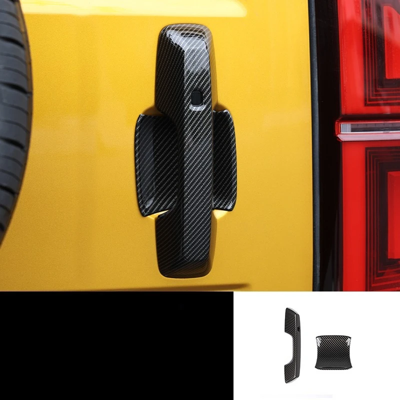 Voor BYD Leopard 5 2025 2026 Carbon Fiber Overlay Cover Exterieur Decoratie Bescherming Sticker Externe Accessoires