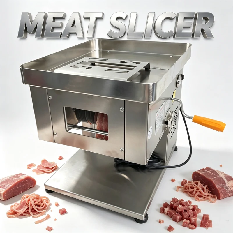 Fast Meat Cutting Machine For Slicing Shredding And Diced Kitchen Multifunctional Meat Slicing Machine
