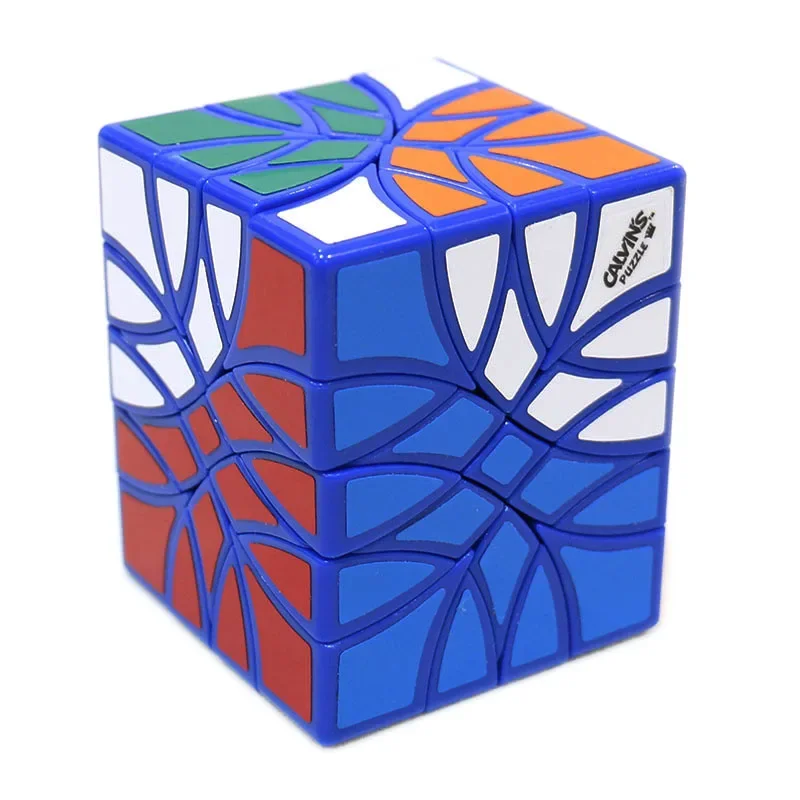 Calvin's Puzzle 445 Limited Edition Bubbloid 4x4x5 Full Set Cube Puzzle Magic Cube Mosaic Cube Blue Toys for Kids Cubo Mágico