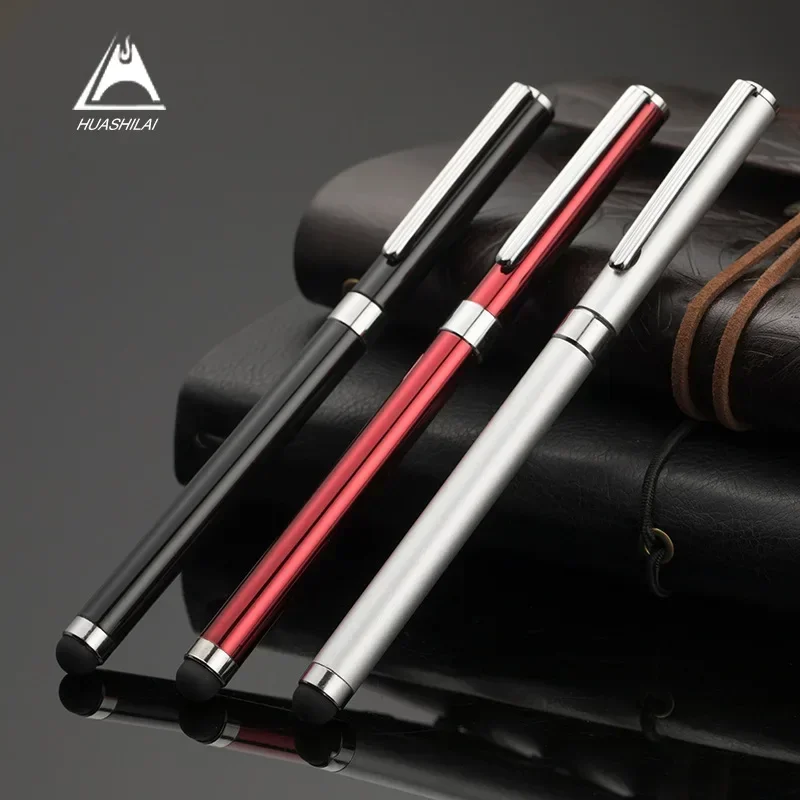 

10 шт., металлическая ручка для сенсорного экрана для iPad, Multi cor, деловая сенсорная конденсаторная ручка, нейтральная водяная ручка двойного назначения