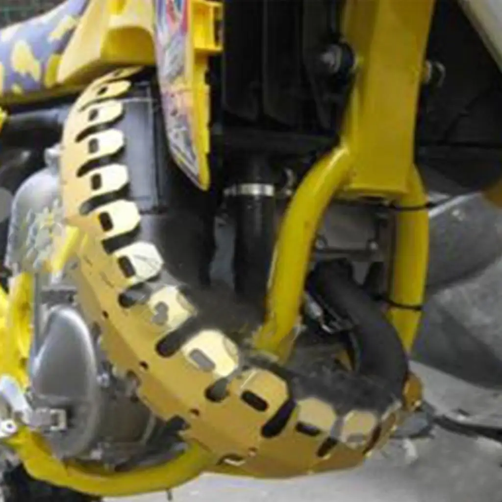 Exhaust Muffler Heat Shield Aluminum Alloy Protector Motorcycle Heat Guard for Yamaha Kawasaki Honda