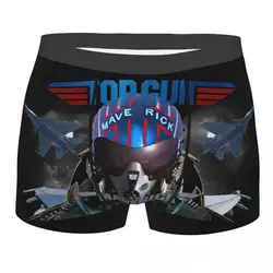 Custom Novelty Hot Film Maverick Top Gun Boxers Shorts Panties Male Underpants Breathbale Briefs Underwear