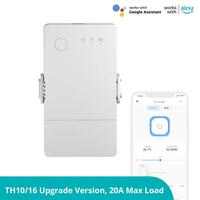 SONOFF Ewelink WiFi THR320 Smart Temperature and Humidity Monitor Application Remote Control Alexa Google Assistant Smartthings