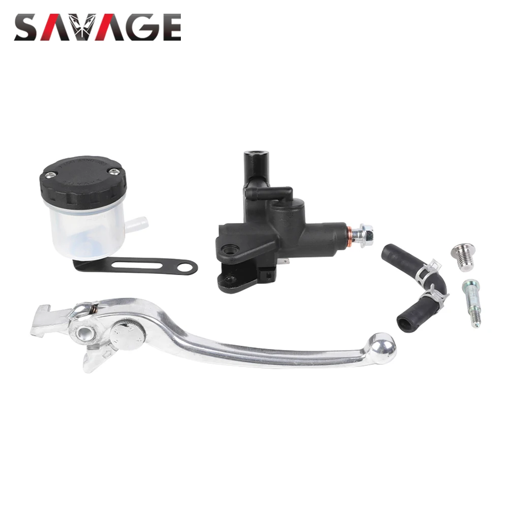 Front Brake Master Cylinder For KAWASAKI VERSYS 650 Z250 Z300 Z650 Z750 NINJA 400 300 250 ZX6R ZX4R ZX25R Oil Fluid Reservoir view 3